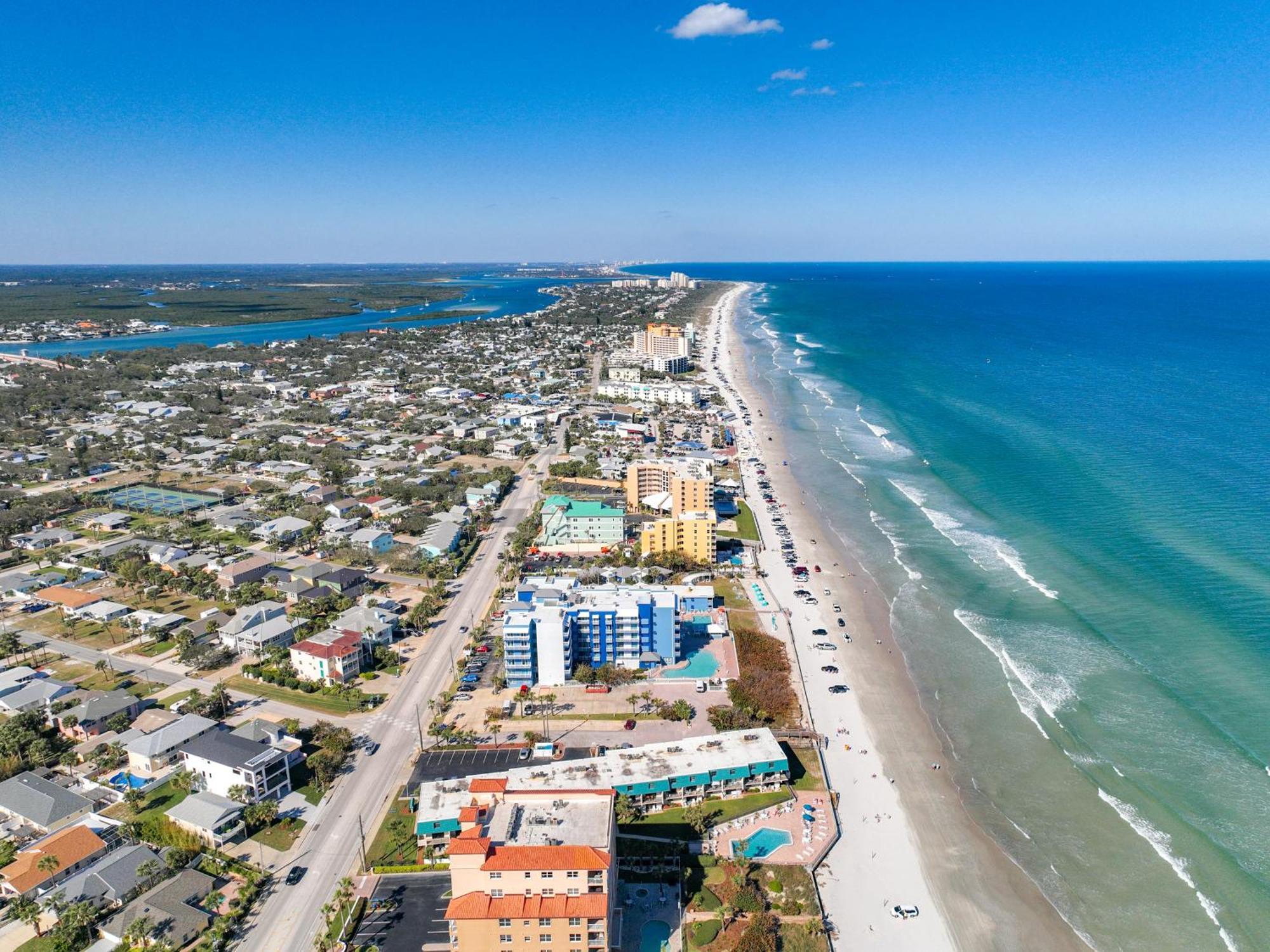 Oceanfront Balcony, Pool, Bbq, Steps To Flagler Ave Villa New Smyrna Beach Exterior photo