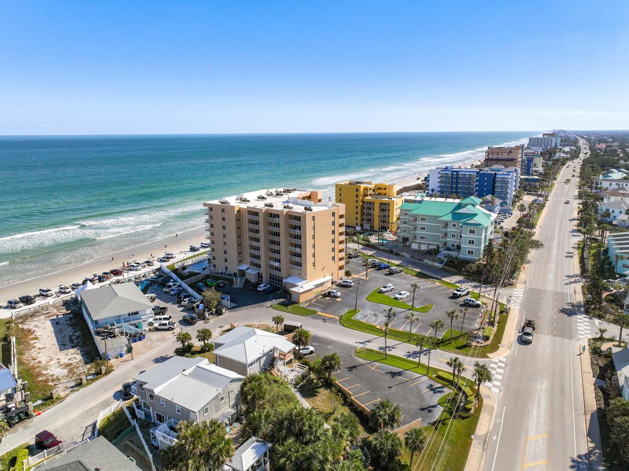 Oceanfront Balcony, Pool, Bbq, Steps To Flagler Ave Villa New Smyrna Beach Exterior photo