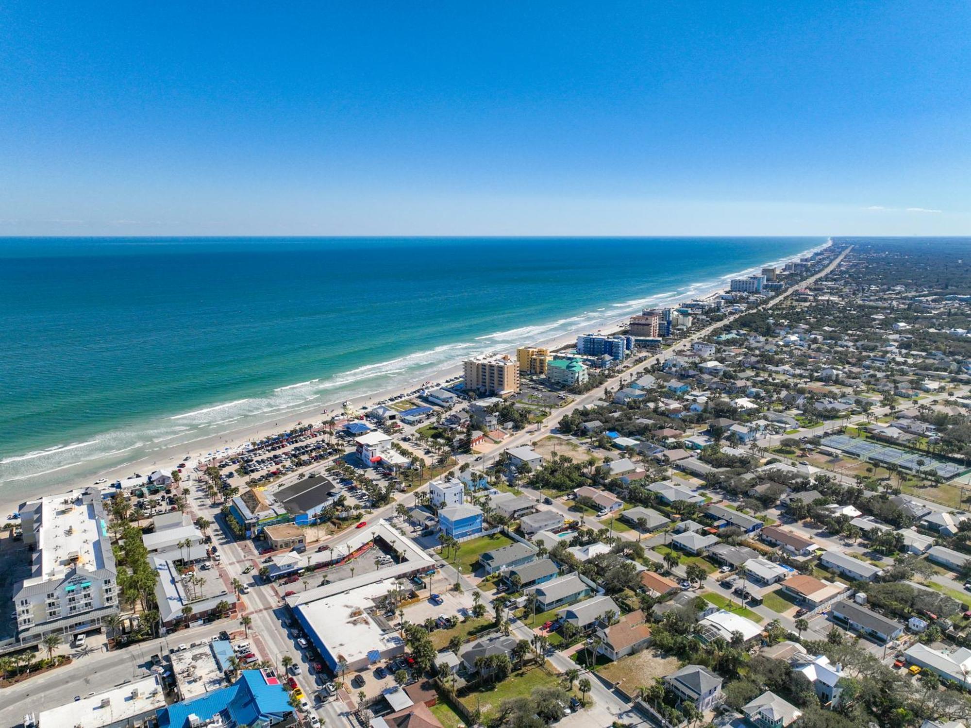 Oceanfront Balcony, Pool, Bbq, Steps To Flagler Ave Villa New Smyrna Beach Exterior photo