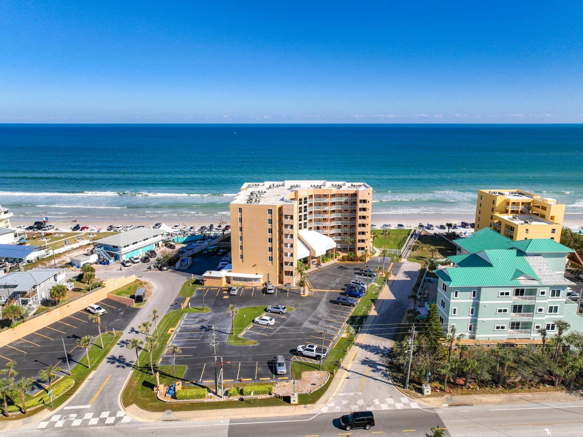 Oceanfront Balcony, Pool, Bbq, Steps To Flagler Ave Villa New Smyrna Beach Exterior photo